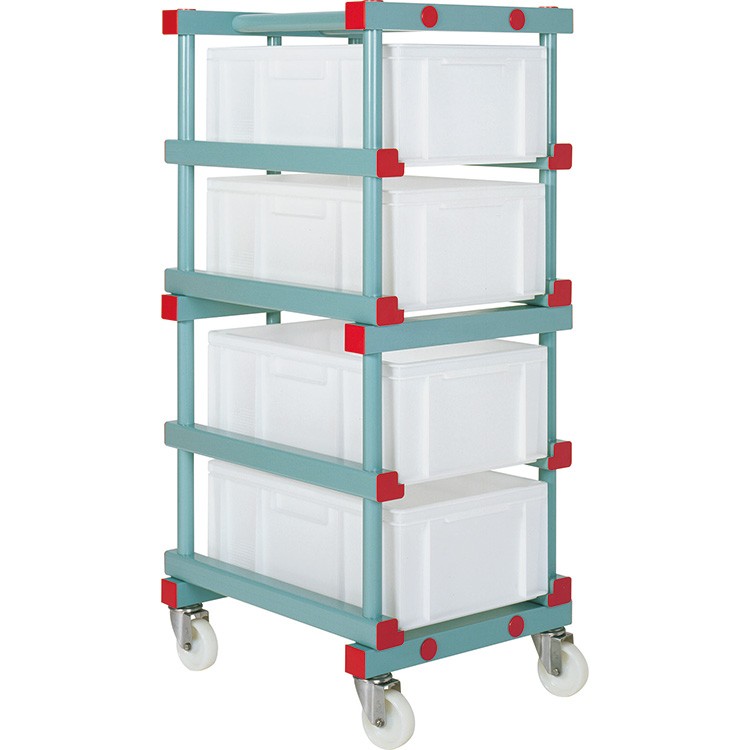 Gespecificeerd rand Ladder Trolley - CTX Euronorm E2 - Trolleys - REA - Plastic Storage Systems